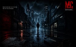 MC on London Street Background